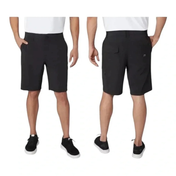 O’Neill Men’s Hybrid Short Black Size 38 New with Tags 11” inseam pockets - Picture 1 of 6